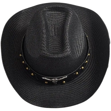 Chapeau Noir de Paille